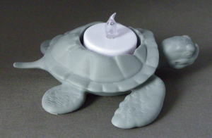 3D Prints - Schildpad Theelichthouder 1 - (Meerdere Kleuren Mogelijk)